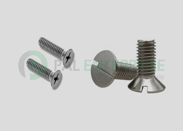 Brass Slotted Countersunk Head Machine Screw